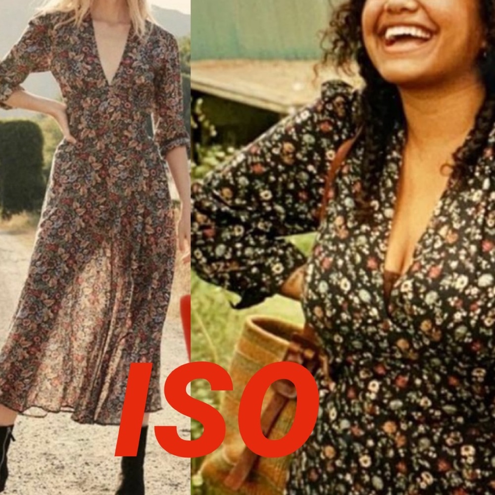 ISO DOEN CHARLESTON dress in WILDBERRY THICKET XS